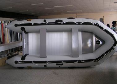 China PVC 430 Cm Inflatable Sport Boat fácil de tomar contra la abrasión con bomba de pie proveedor