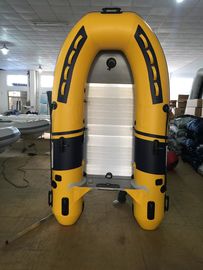 China Barcos de pesca inflables de PVC de 270 cm con fondo en forma de V con suelo de aluminio proveedor