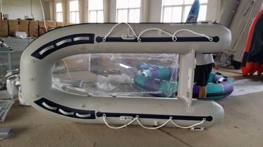 China Entretenimiento Barco inflable transparente de 3,3 m Durable para 4 personas Barco inflable proveedor