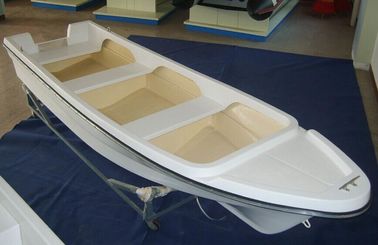 China Barcos de pesca deportivos de 4,2 m de FRP, un solo barco de fibra de vidrio de 14 pies para el entretenimiento proveedor