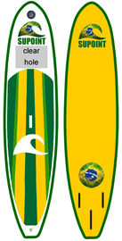 China Sup de pesca inflable verde con logotipo personalizado proveedor