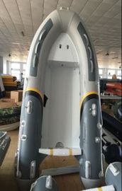 China Casco de aluminio de doble fondo plano Heytex tubo de PVC de 300 cm de longitud con gran casillero delantero proveedor