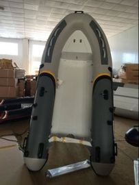 China Frente de la caja de aluminio de la barcaza de la costilla doble capa de fondo plano hypalon tubo ALA330L proveedor