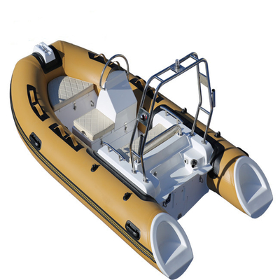 2022 6 personas botes inflables hipalón botes inflables botes de la costilla 12ft rib360C con consola y cabina trasera proveedor