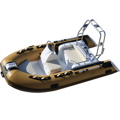 2022 6 personas botes inflables hipalón botes inflables botes de la costilla 12ft rib360C con consola y cabina trasera proveedor