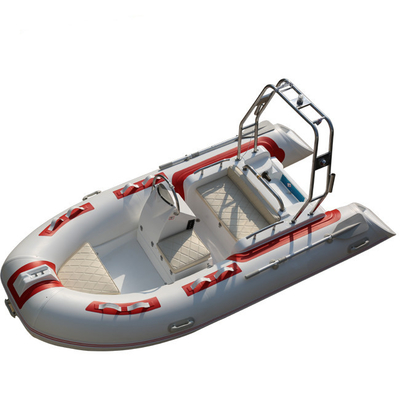 2022 barcos de pesca inflables con motores 12ft rib boat 360C con consola y cabina trasera proveedor