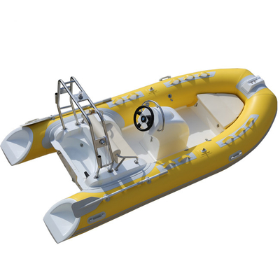 2022 fondo rígido para pescar y relajarse más colores barco inflable 13ft orca costilla390C con cabina trasera proveedor