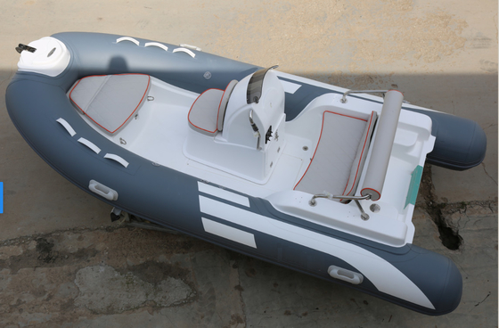 Diseño creativo 2022 gran terraza con tanque de combustible extraíble barco inflables de 13 pies de altura proveedor