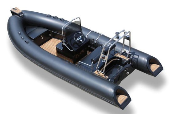 Barco hinchable de fondo duro de 2022 PVC o costilla de hipalón480B con tanque de combustible más colores proveedor