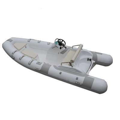 2022 fondo duro de PVC de la barca costilla 480C con consola lateral más colores proveedor