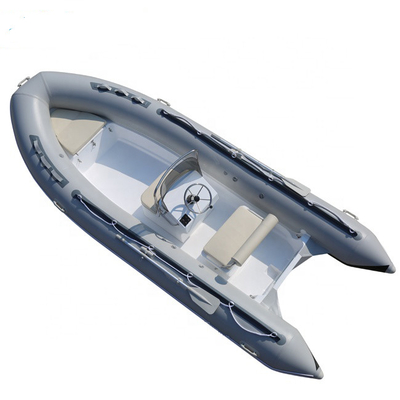 2022 versión sencilla gran espacio 17 pies precio barato casco rígido costilla inflable de barco costilla 520A proveedor