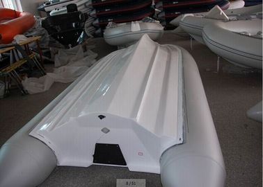 Barco amarillo de costilla pequeña con cubierta exterior de fibra de vidrio de 390 cm proveedor