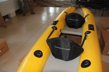 Kayak de pesca inflable para una sola persona, mejor vista Kayak de canoa transparente proveedor