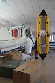 Kayak de pesca inflable para una sola persona, mejor vista Kayak de canoa transparente proveedor