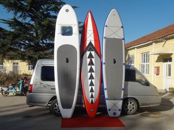 Sup de pesca inflable verde con logotipo personalizado proveedor