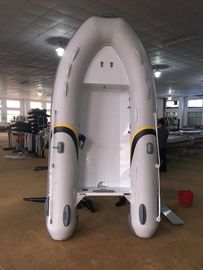 Barcos de trabajo de aluminio duraderos de 300 cm, casco de aluminio inflables de doble fondo. proveedor