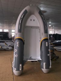 Barcos de trabajo de aluminio duraderos de 300 cm, casco de aluminio inflables de doble fondo. proveedor