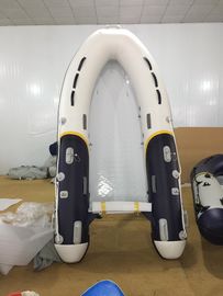 Barcos de trabajo de aluminio duraderos de 300 cm, casco de aluminio inflables de doble fondo. proveedor