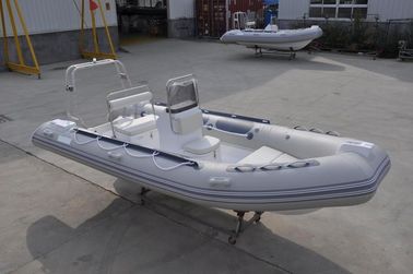 Orca Hypalon Tender Barco de costillas pequeñas azul oscuro Resistencia química con 316 SS Arco de luz proveedor