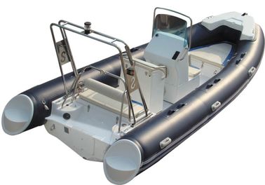 520cm ORCA Hipalon costilla inflable de barco costilla520 tanque de combustible de lecho solar con gran ancla de mariposa de la consola central proveedor