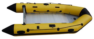 Barco deportivo inflables con dosel duradero para 4 personas Barco pesquero Wtih Super D - Anillo proveedor