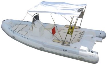 Material de PVC inflables Safety Rib Boat / Soft Dry Ride con 660 Cm de longitud del casco proveedor