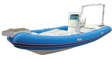 Barco inflables de suelo de teca de 7.3m diseño elegante con casco de fibra de vidrio proveedor