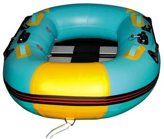 Colores mixtos Flota de río inflable 300cm Pontoon de PVC Barcos a la deriva para niños proveedor