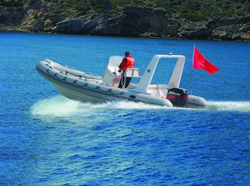 Resistencia a sustancias químicas Barcos de casco rígido inflable Estabilidad dimensional 22 Ft proveedor