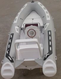 Barco inflables sólidos con diseño elegante Barcos de estilo Panga de 17 pies con dosel proveedor