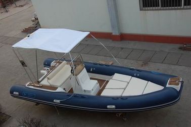Casco rígido con costillas inflables, resistencia a la abrasión de 600 cm con remolque de barco proveedor