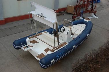 Casco rígido con costillas inflables, resistencia a la abrasión de 600 cm con remolque de barco proveedor