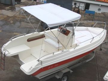 Yates profesionales de pesca deportiva personalizados, yates de vela pequeños de 6,65 metros para relajarse proveedor