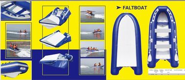 Casco de fibra de vidrio Barco de costillas plegable Plegable lateralmente Almacenamiento fácil 330 Cm Para diversión proveedor