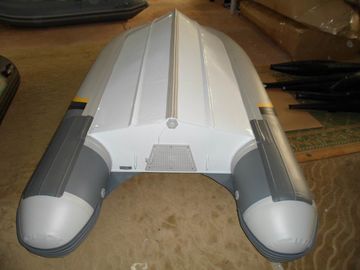 12.6 pies Barco de aluminio de 380 cm de doble cubierta con casco embarcación ligera de peso para licitación proveedor