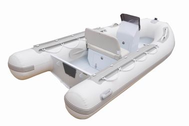 12.6 pies Barco de aluminio de 380 cm de doble cubierta con casco embarcación ligera de peso para licitación proveedor