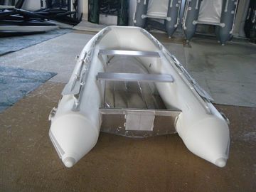 Barco inflable transparente resistente a la llama 5 personas Barco pesquero con asientos adicionales proveedor
