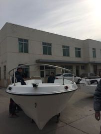 Botes de pesca de fibra de vidrio de doble asiento de 1,9 m de ancho proveedor