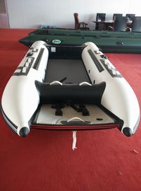 470 Cm Catamarán inflable Barco de trabajo de aleación de suelo de alta velocidad con arco de aire proveedor