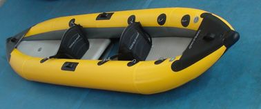Caiaque de mar inflable para dos personas de tela de PVC de 388 cm con piso extraíble proveedor