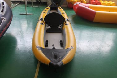 Bajo transparente kayak de mar inflable para un solo hombre kayak inflable con 2 asientos de tela proveedor