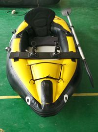 Para una sola persona kayak de mar inflables de agua blanca inflables de kayak aeromata con cubierta proveedor