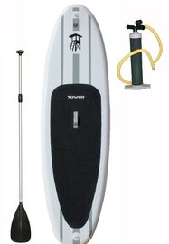 Sup de pesca inflable verde con logotipo personalizado proveedor