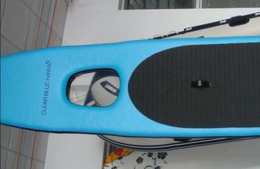 10 pies y 6 pulgadas de espesor tablero SUP inflable ancho grande con ventana transparente proveedor