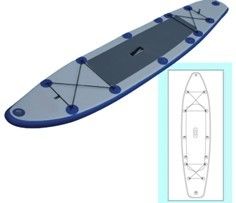 Tablas de remo inflables de 10 pies de largo 4 pulgadas de espesor con asiento proveedor