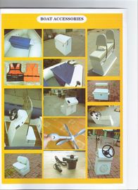Accesorios de botes inflables profesionales Consola / asiento de fibra de vidrio OEM aprobado proveedor