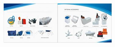 Accesorios de botes inflables profesionales Consola / asiento de fibra de vidrio OEM aprobado proveedor