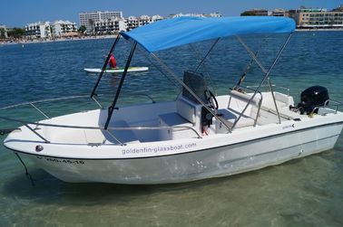 Botes de pesca de fibra de vidrio de doble asiento de 1,9 m de ancho proveedor
