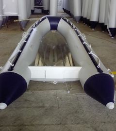 Menos peso Casco transparente inflables de PVC Barco TV300 en varios colores proveedor