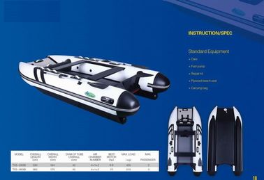 3.6M Catamarán inflables con suelo de alfombra en tubo de PVC proveedor